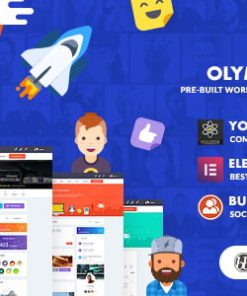 Olympus - Social Networking WordPress Theme