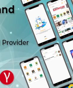 On Demand Service Template - 2 Apps Customer and Provider - Flutter iOS and Android Templates