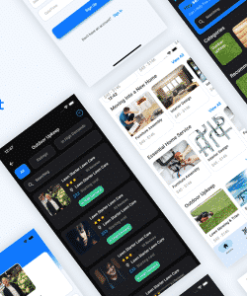 On-demand Smart Home Service ANDROID + IOS | UI Kit | Flutter | Handyman