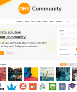 OneCommunity - BuddyPress Membership Theme