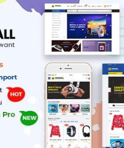 OneMall - eCommerce MarketPlace WooCommerce WordPress Theme (Mobile Layouts Included)