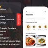 Online Recipes & Cooking Android + iOS App Template | Flutter 2 | Yummy