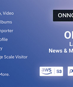 ONNO - Laravel News & Magazine Script