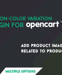 Opencart Option-Color Variation