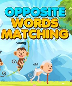 Opposite Words Matching Kids Learning Game (Construct 3 | C3P | HTML5) Educational Game