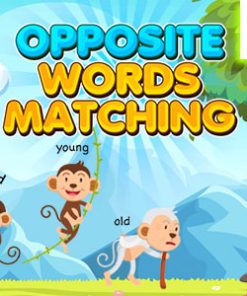 Opposite Words Matching Kids Learning Game (HTML5) Educational Game