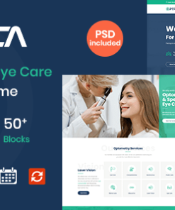 Optrica - Optometrist & Eye Care WordPress Theme