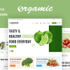 Orgamic - Grocery & Organic Food Shop Template For Adobe XD