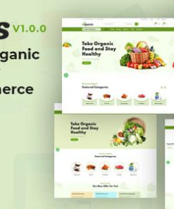 Organis - Multivendor Organic Food & Grocery Laravel eCommerce