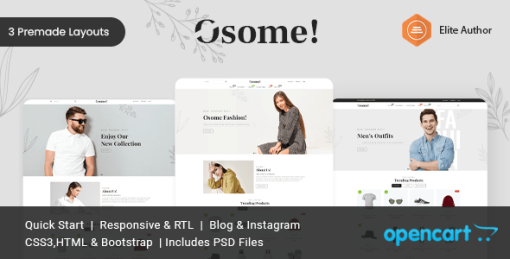 Osome - Responsive Opencart Theme