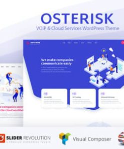 Osterisk: VOIP & Cloud Services WordPress Theme