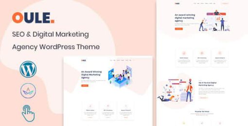 Oule – SEO and Digital Marketing Agency WordPress Theme