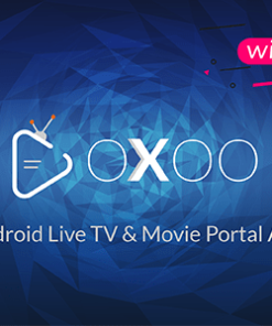 OXOO - Android Live TV & Movie Portal App with Subscription System