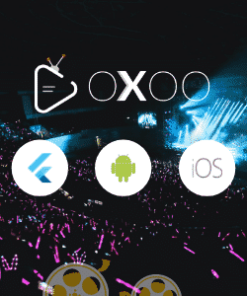 OXOO - Flutter Live TV & Movie Portal App for iOS And Android