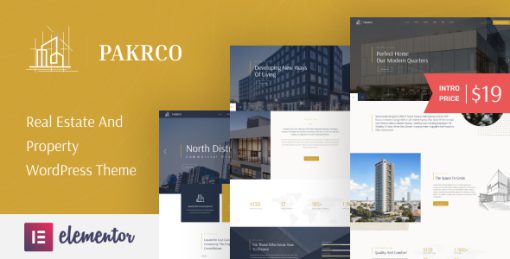 PakrCo - Single Property WordPress Theme