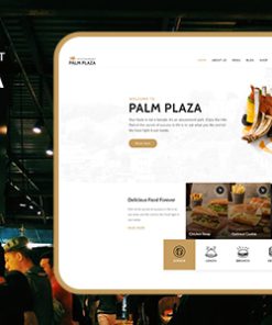 Palmplaza - Restaurant & Cafe WordPress Theme