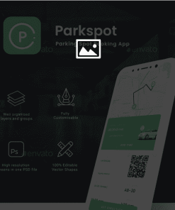 Parking Booking App UI | Parkspot - Web Designs