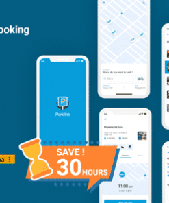 Parkline - Biggest Smart Parking Finder Flutter Full App UI Kit