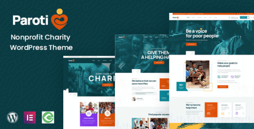 Paroti - Nonprofit Charity WordPress Theme