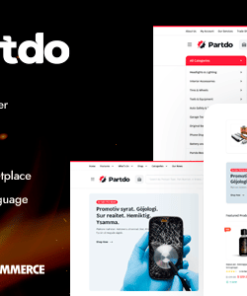 Partdo - Auto Parts and Tools Shop WooCommerce Theme