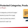 Password Protected Categories, Products & Pages Plugin For WooCommerce