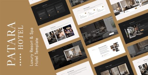 Patara - Luxury Resort & Spa Hotel Template