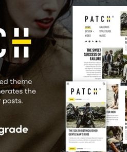 Patch - Unconventional Newspaper-Like Blog Theme