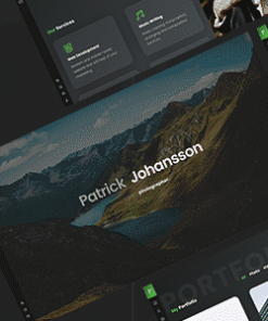 Patrick - Personal CV vCard React Template