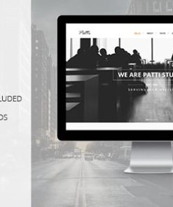 Patti - Parallax One Page WordPress Theme