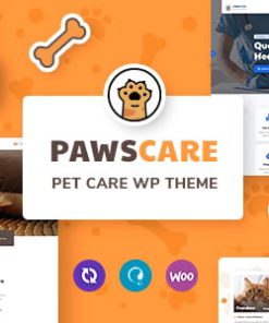 PawsCare - Pet Care & Veterinary WordPress Theme