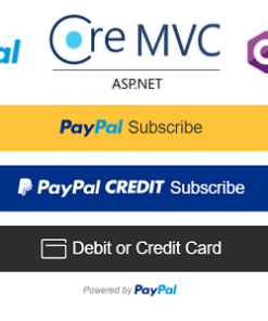 PayPal Subscriptions in ASP.NET Core MVC & C#