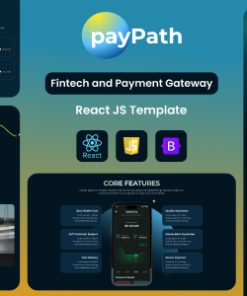 PayPath - Fintech & Online Payment Gateway React JS Template