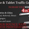 PC & Mobile Organic, Social, Referrer, Direct Traffic Generator