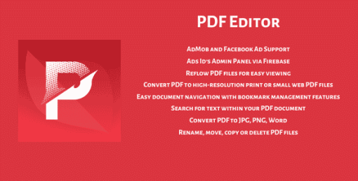PDF Editor | AdMob, Facebook ads
