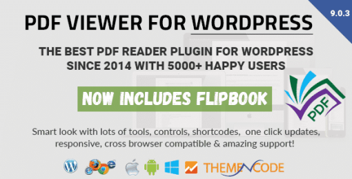 PDF viewer for WordPress