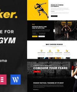 Peaker - Fitness & Gym WordPress Theme