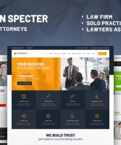 Pearson Specter | WordPress Theme for Lawyer & Attorney