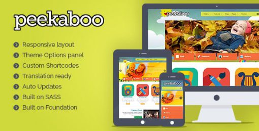 Peekaboo - Children WordPress Theme