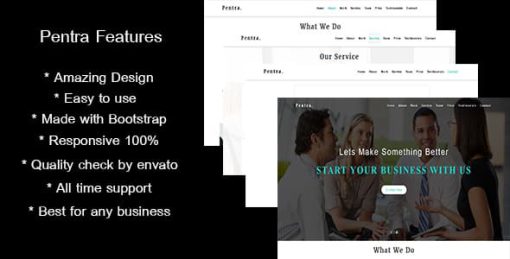 Pentra-Multipurpose Corporate HTML5 Template