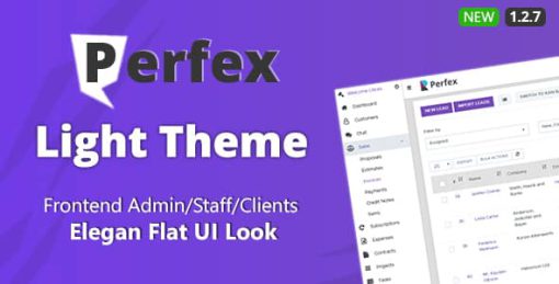 Perfex CRM Light Theme