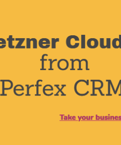 Perfex crm module for DevOps - Hetzner Cloud