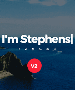 Personal Portfolio Template - Stephens