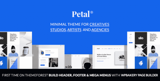 Petal - Creative Portfolio for Freelancer and Agency