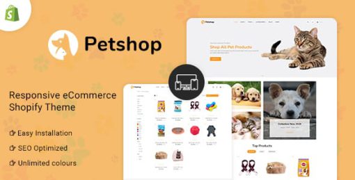 Petshop - Multipurpose E-commerce Shopify Template