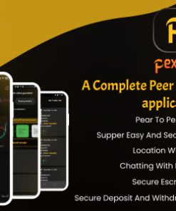 Pexeer - A Complete Peer to Peer Cryptocurrency Flutter App