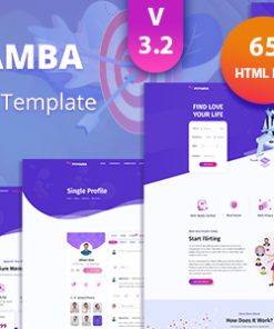 Peyamba - Dating Website HTML Template