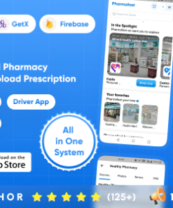 PharmaFast: Multi Vendor On-Demand Pharmacy Medicine Delivery with Upload Prescription Full Solution