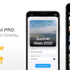 Photo Widget PRO - AdMob Ads, In-App Purchases, Text/Gradient Overlay