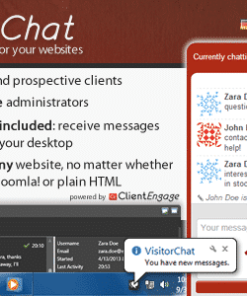 PHP Chat with Web- & Windows Clients - VisitorChat