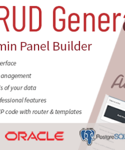 PHP CRUD Generator - Advanced Database Admin Panel Builder